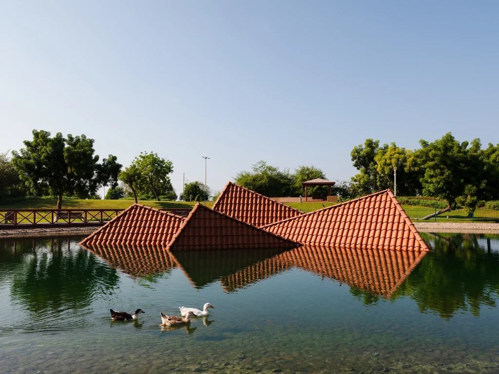 The public art Abu Dhabi Biennial Seema Nusrats Floating Fragments | FEW.ae