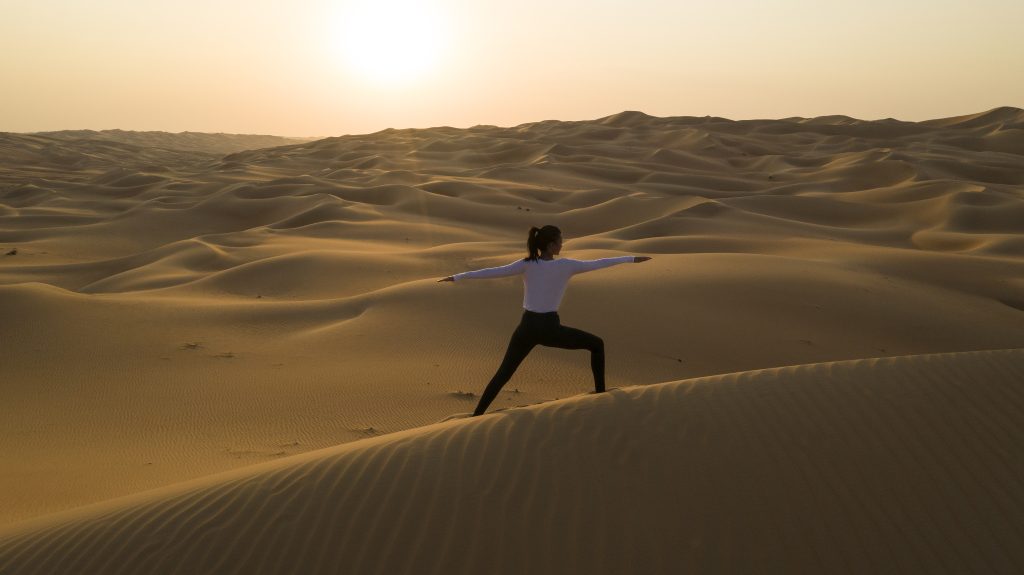 How to attend a desert yoga retreat in Dubai | FEW.ae