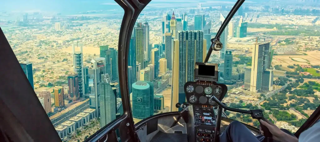 How to do a helicopter tour in Dubai | FEW.ae