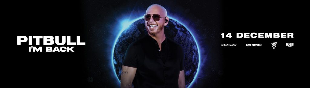 Pitbull Live at Coca-Cola Arena in Dubai 14 December