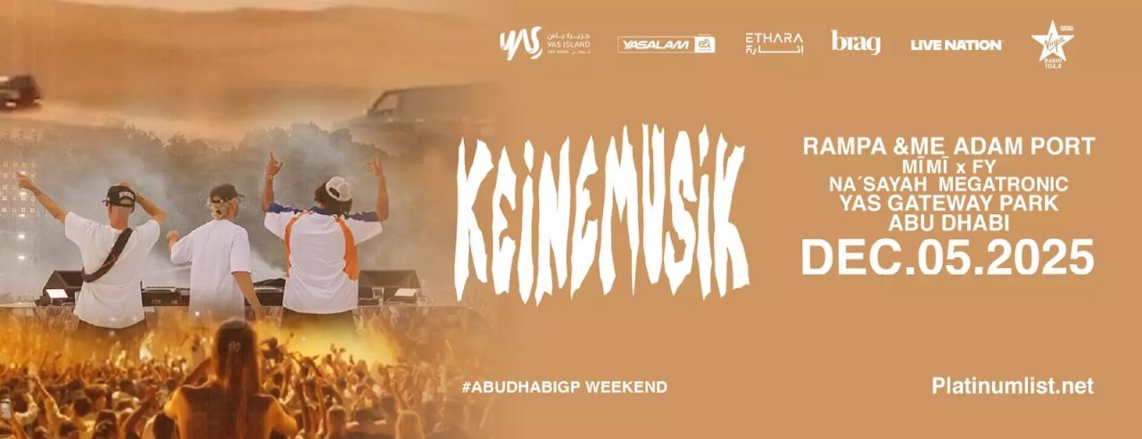 Keinemusik live at Yas Gateway Park Abu Dhabi