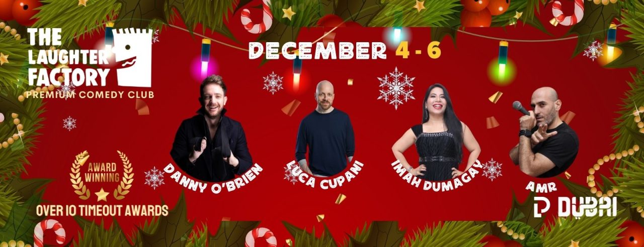 The Laughter Factory Christmas Parties Dubai Abu Dhabi