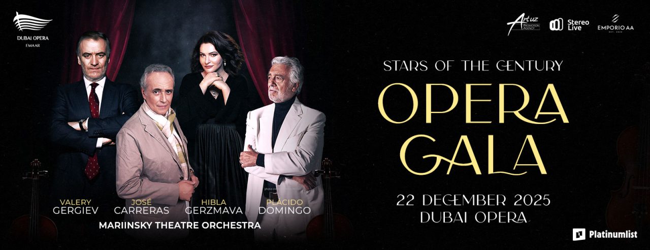 Stars of the Century Opera Gala in Dubai 22 December