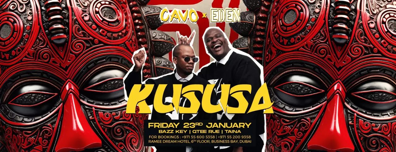 Eden Presents Kususa Live in Dubai 23 January