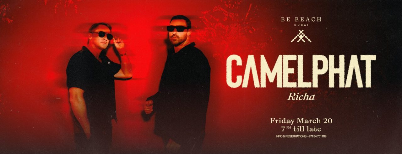 CamelPhat live at Be Beach in Dubai Harbour