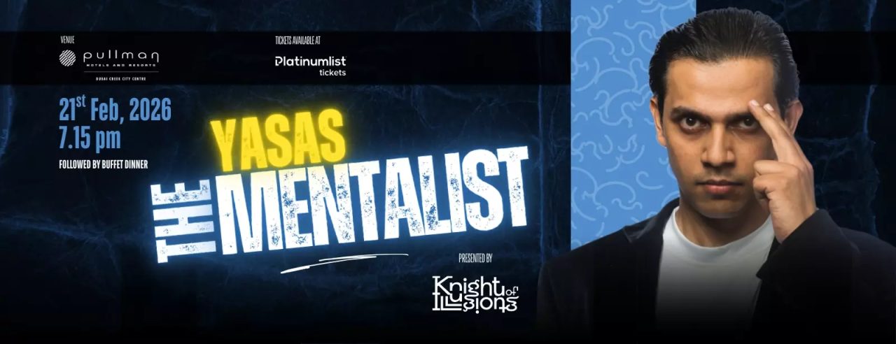 Yasas The Mentalist at Pullman Dubai Deira