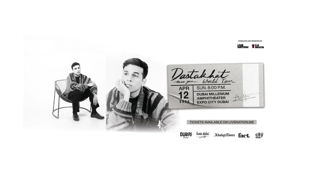 Anuv Jain Live in Dubai at Expo City